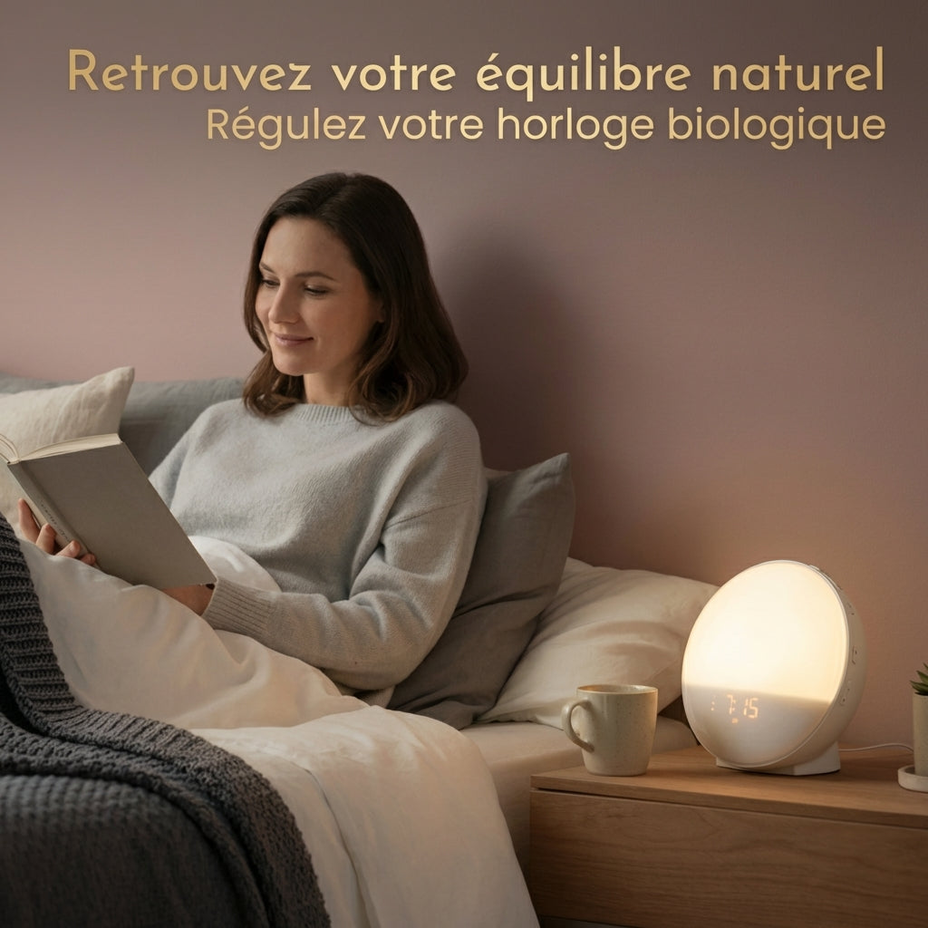 Réveil simulateur d'aube - Lumora™