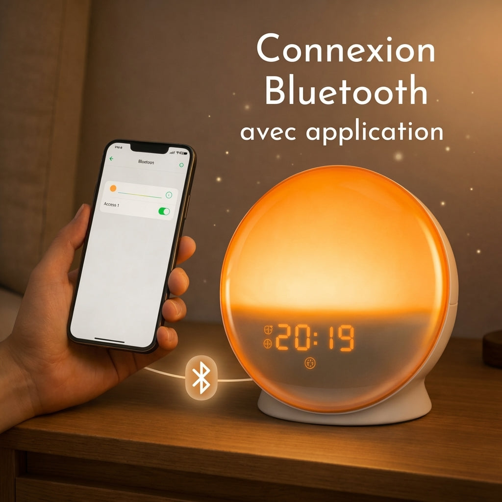 Réveil simulateur d'aube - Lumora™