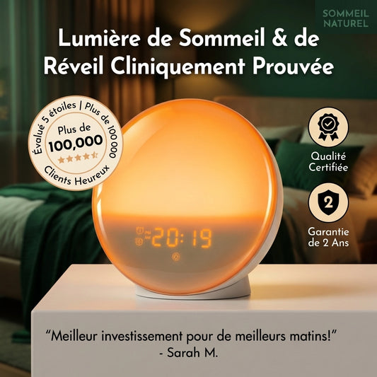 Réveil simulateur d'aube - Lumora™