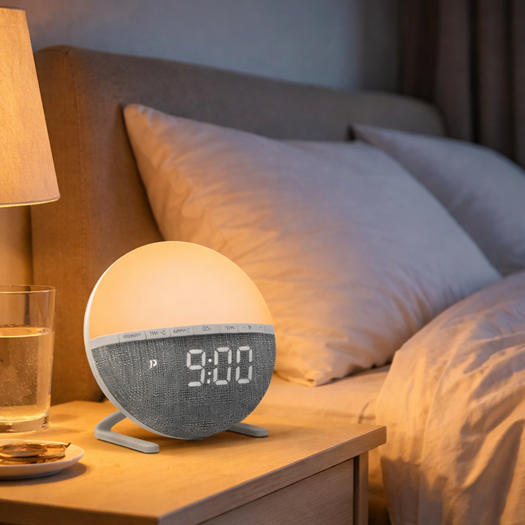 Réveil simulateur d'aube enfant - Lumora™